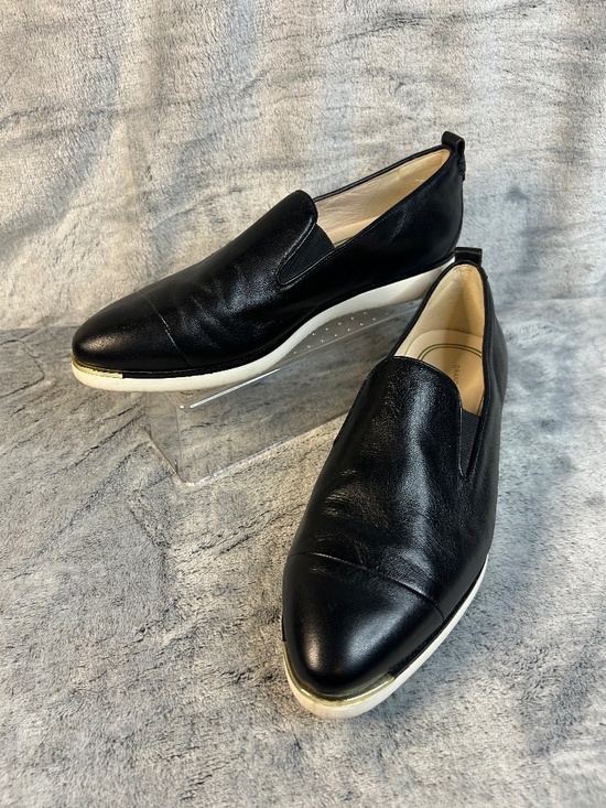 Cole Haan Shoes - Cole Haan Women's Grand Ambition Slip-On Loafer / Sneaker in the Black/Ivory  8B